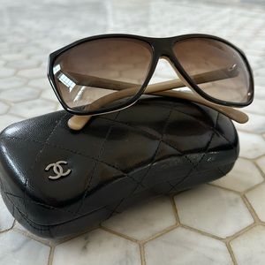 Chanel Two Tone Sunglasses